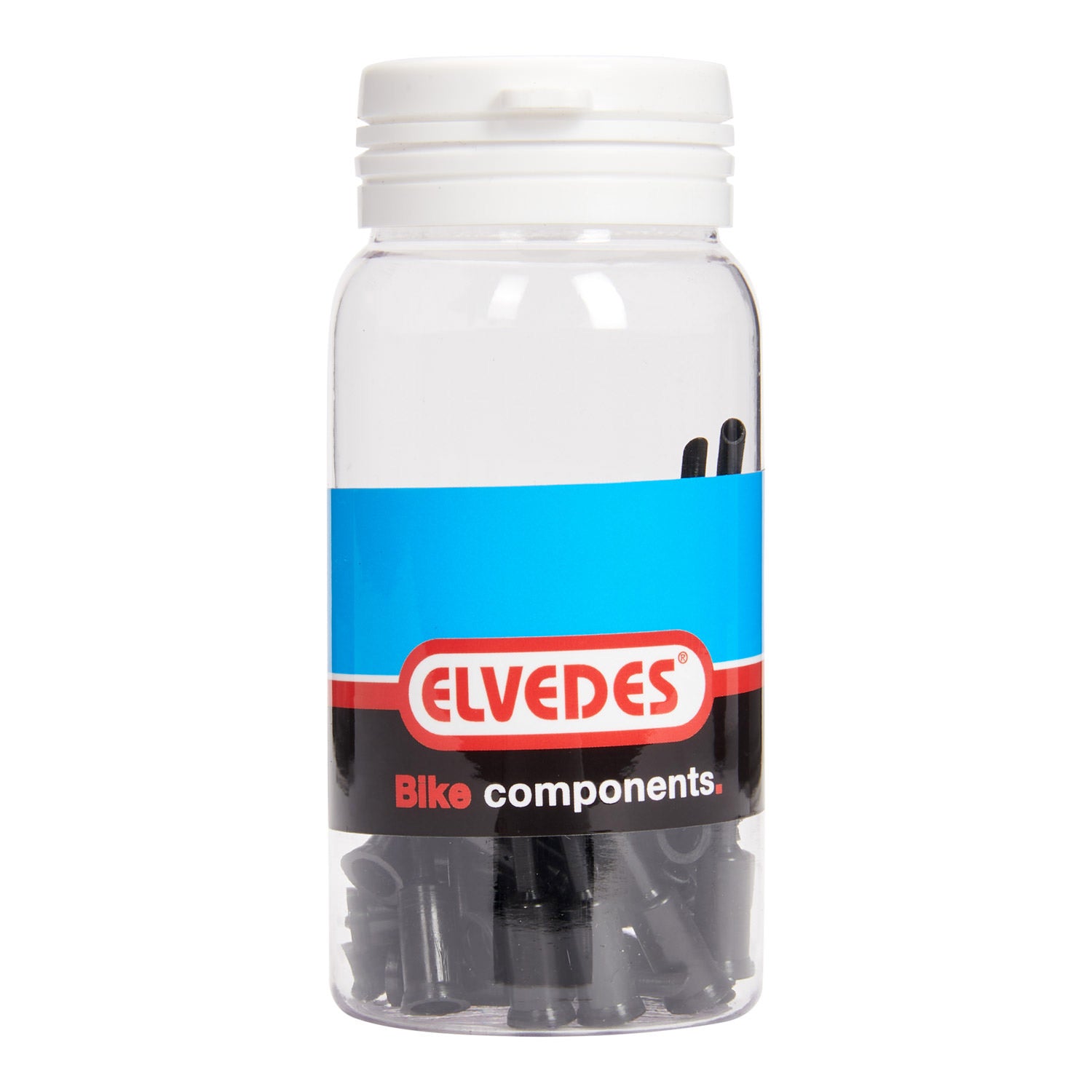 Elvedes Kabelhülsenspitze 5 mm PVC schwarz (50 Stück)