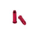 Elvedes Anti-Fray-Kappen 2,3 mm Aluminium rot (10 Stück)