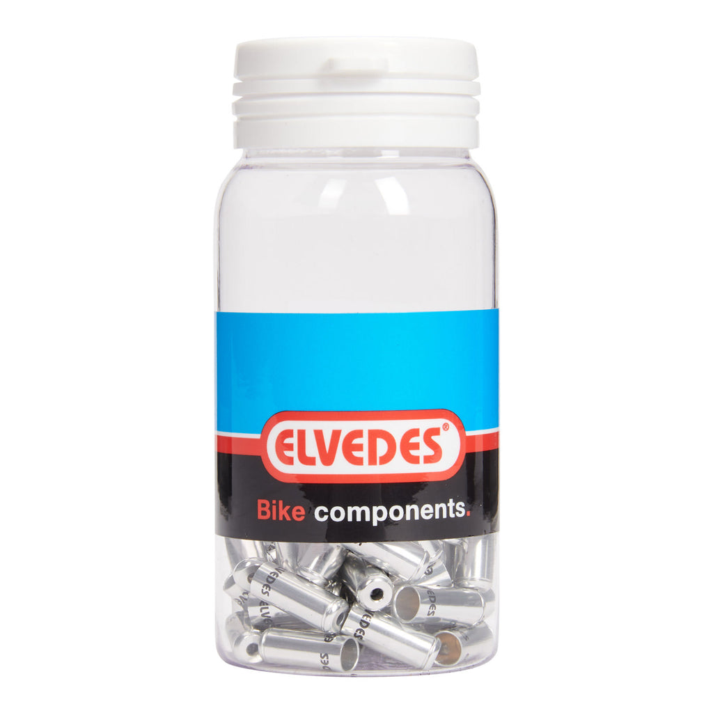 Elvedes kabelhoedje 5mm sealed alu zilver (50st)