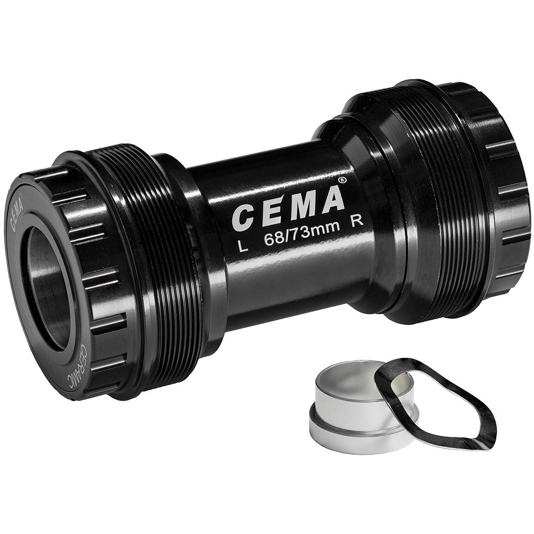 CEMA Bracketas T47 SRAM GXP-Keramisch-Zwart