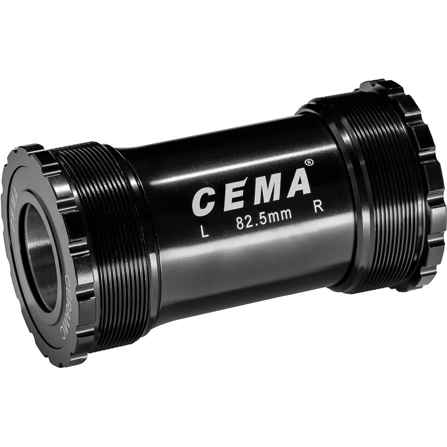 CEMA Innenlager T45 Shimano – Edelstahl – Schwarz