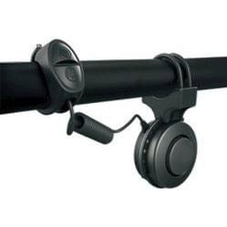 Mirage Fietshoorn T-002 80 90dB 6,5 cm ABS PC zwart 2-delig