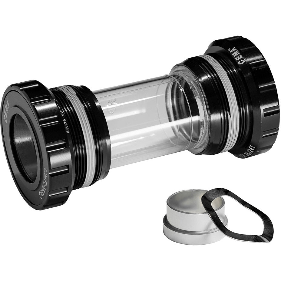 CEMA Innenlager ITA SRAM GXP – Edelstahl – Schwarz