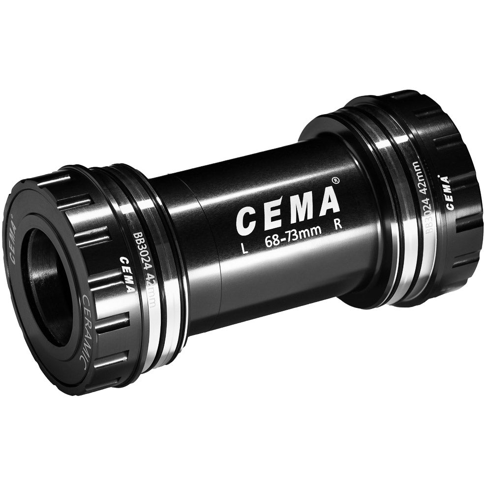 CEMA Innenlager BB30 Interlock Shimano – Edelstahl – Schwarz