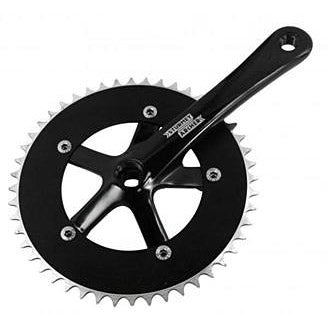 Sturmeyarcher sturmey archer crankstel zwart 1 8 46t 170mm fct26 (sa)