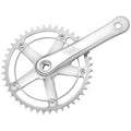 Sturmeyarcher sturmey archer crankstel zilv. 42t 170mm fct62