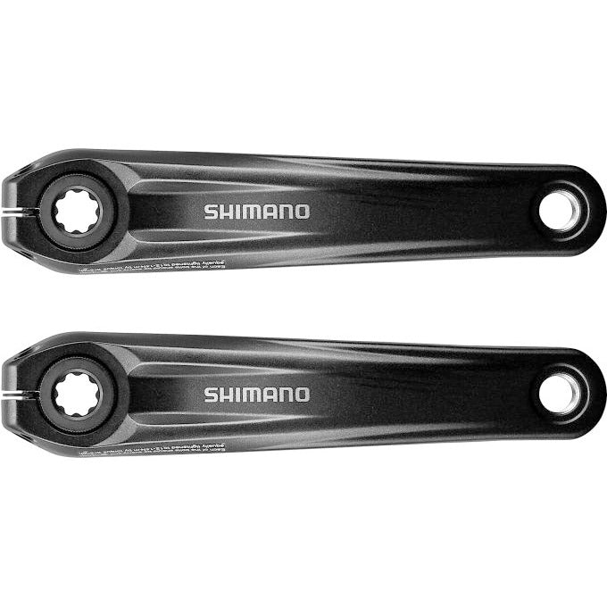 SHIMANO Kurbelgarnitur Stufen links + rechts e8000 Kurbellänge 175 mm schwarz