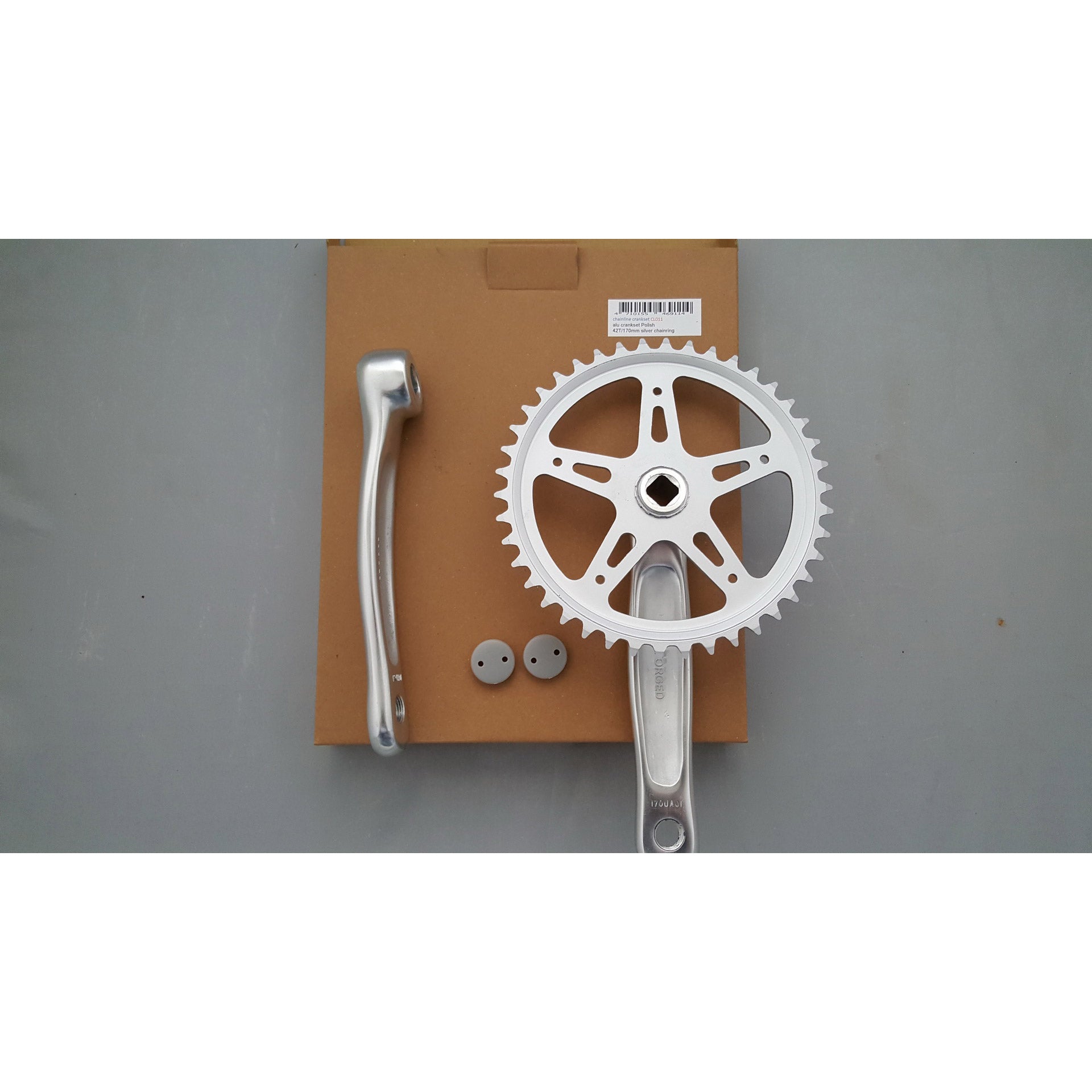 Kurbelgarnitur Chainline CL011 42T 170mm 3 32 silber