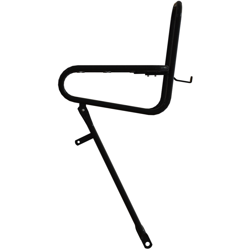 Steco voordrager smooth 25cm kroonbout mat zwart