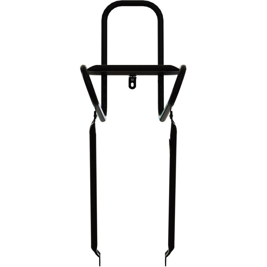 Steco voordrager smooth 25cm kroonbout mat zwart