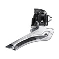 Umwerfer 2 x 10-fach Shimano GRX FD-R400, Zug nach unten, Direktmontage, 46 Zähne, Schwarz/Silber
