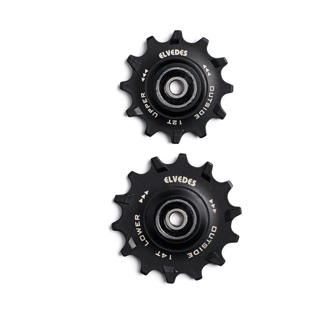 Elvedes derailleurwieltjes RVS 11 14tand seal narrowCP2017102