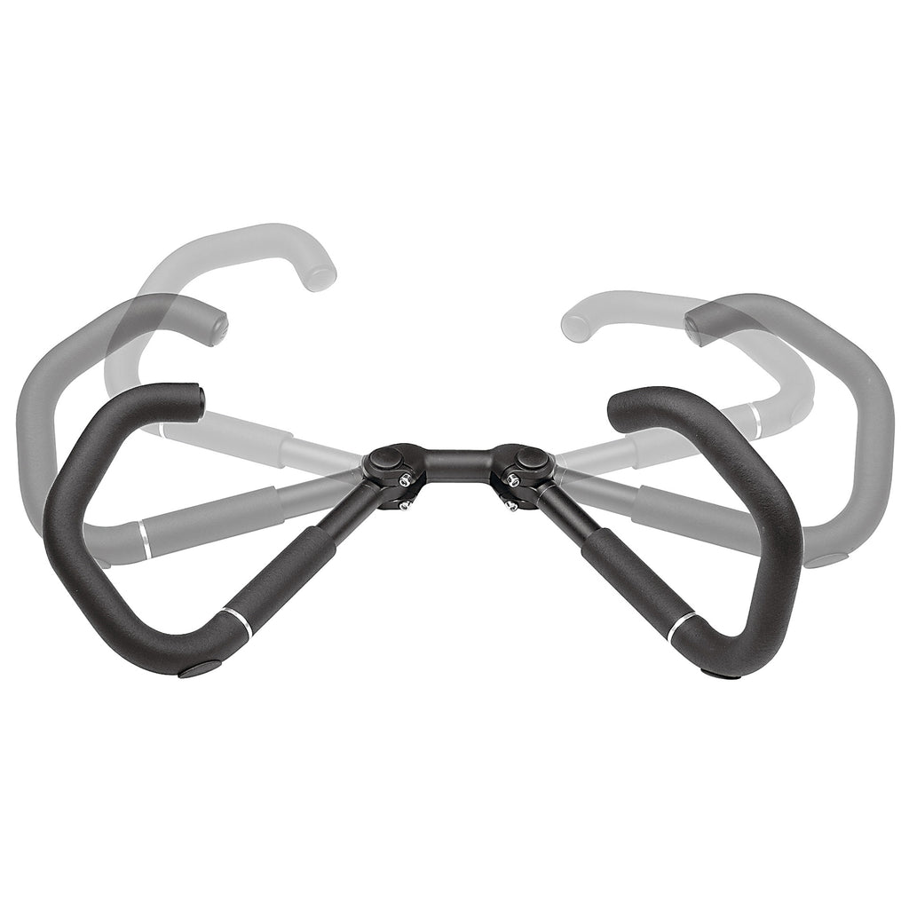 Ergotec Butterfly-Lenker AHS Premium 25,4, verstellbar, schwarz