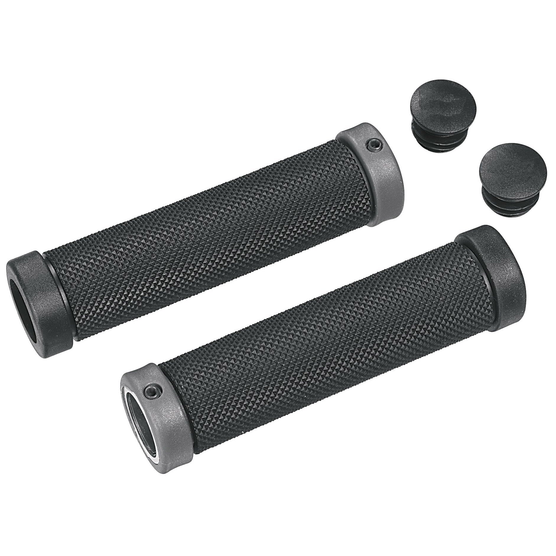 Ergotec Tokyo Griffpaar mit Klemmring – schwarz