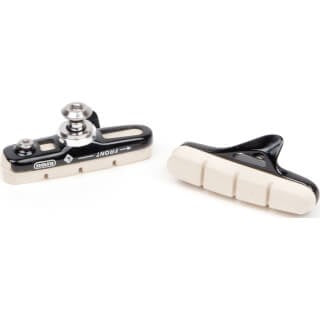 ELVEDES Bremsbacken Rennrad Shimano 55mm Aluminium weiß (1 Paar)