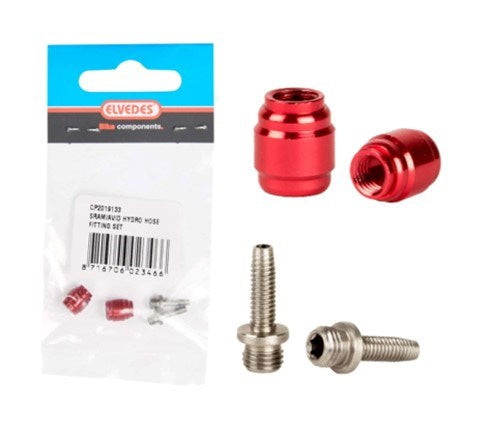 ELVEDES Hydro-Schlauchanschlussset für SRAM Avid