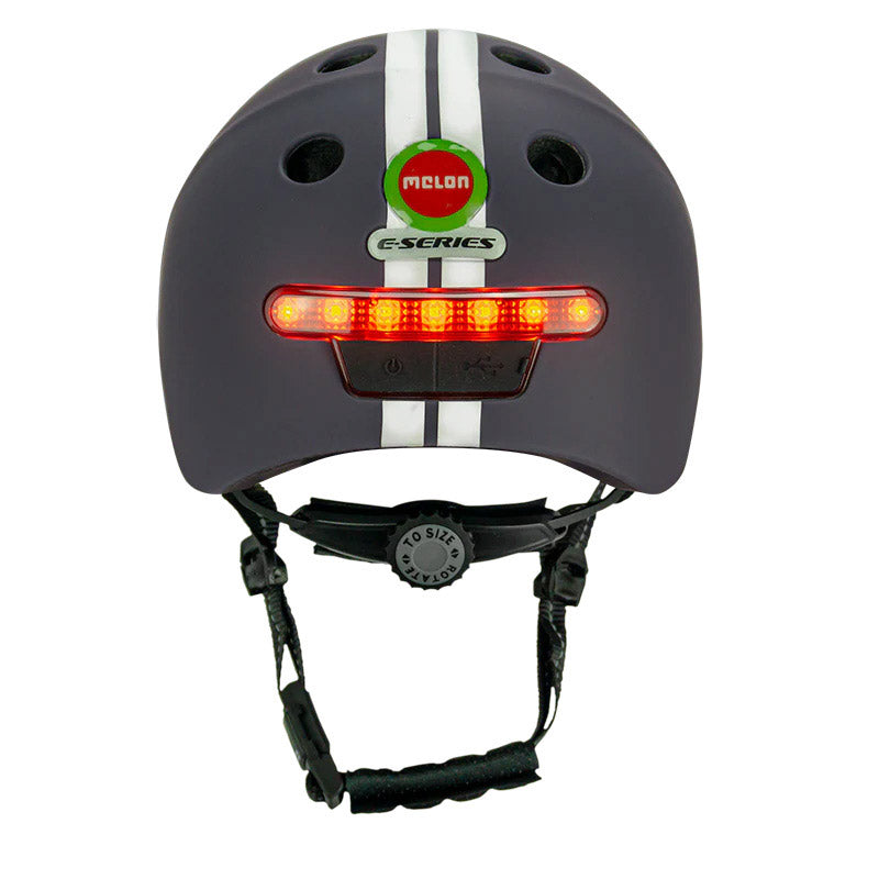 Melonenhelm mit Beleuchtung E-Serie Highway ML