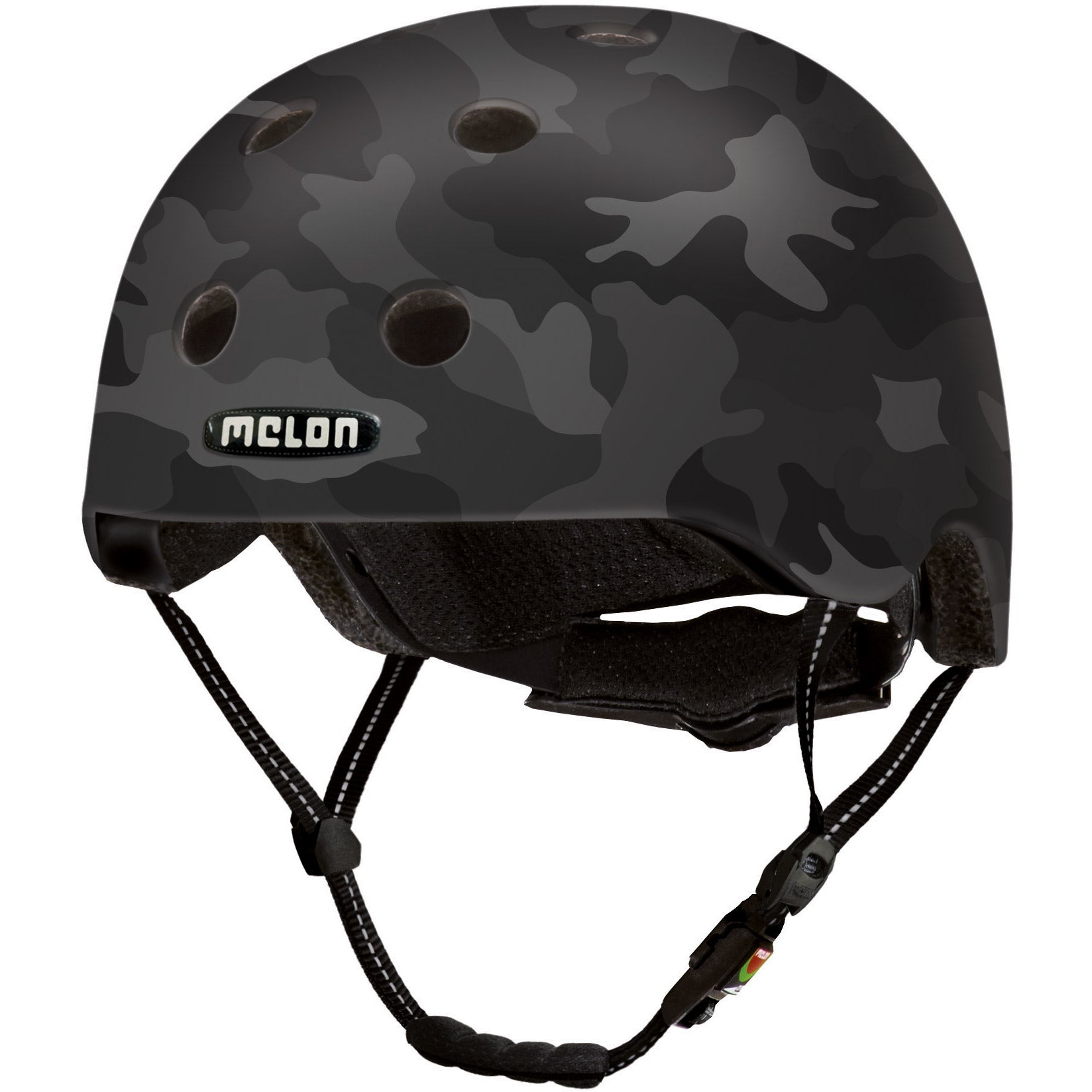 Melon Helm Urban Active Camouflage Schwarz XXS-S