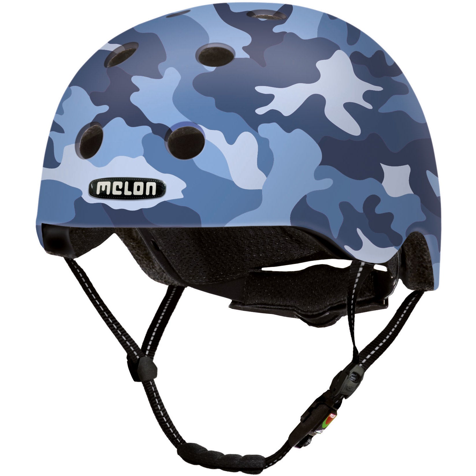 Melonenhelm Urban Active Camouflage Blau