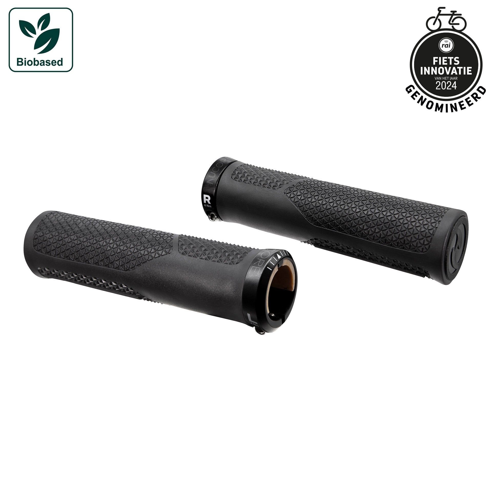 Herrmans handvatset nucore trail peak 130 130mm zwart