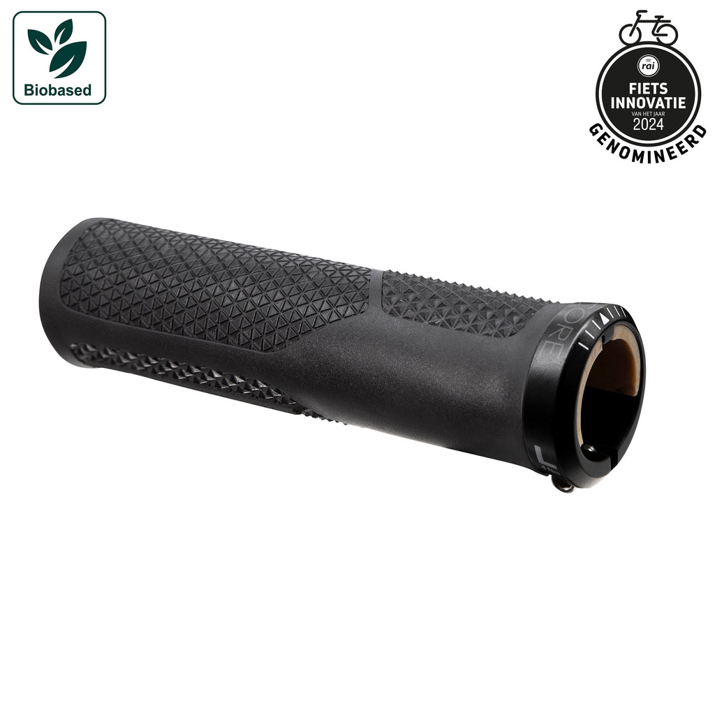 Herrmans handvatset nucore trail peak 130 130mm zwart