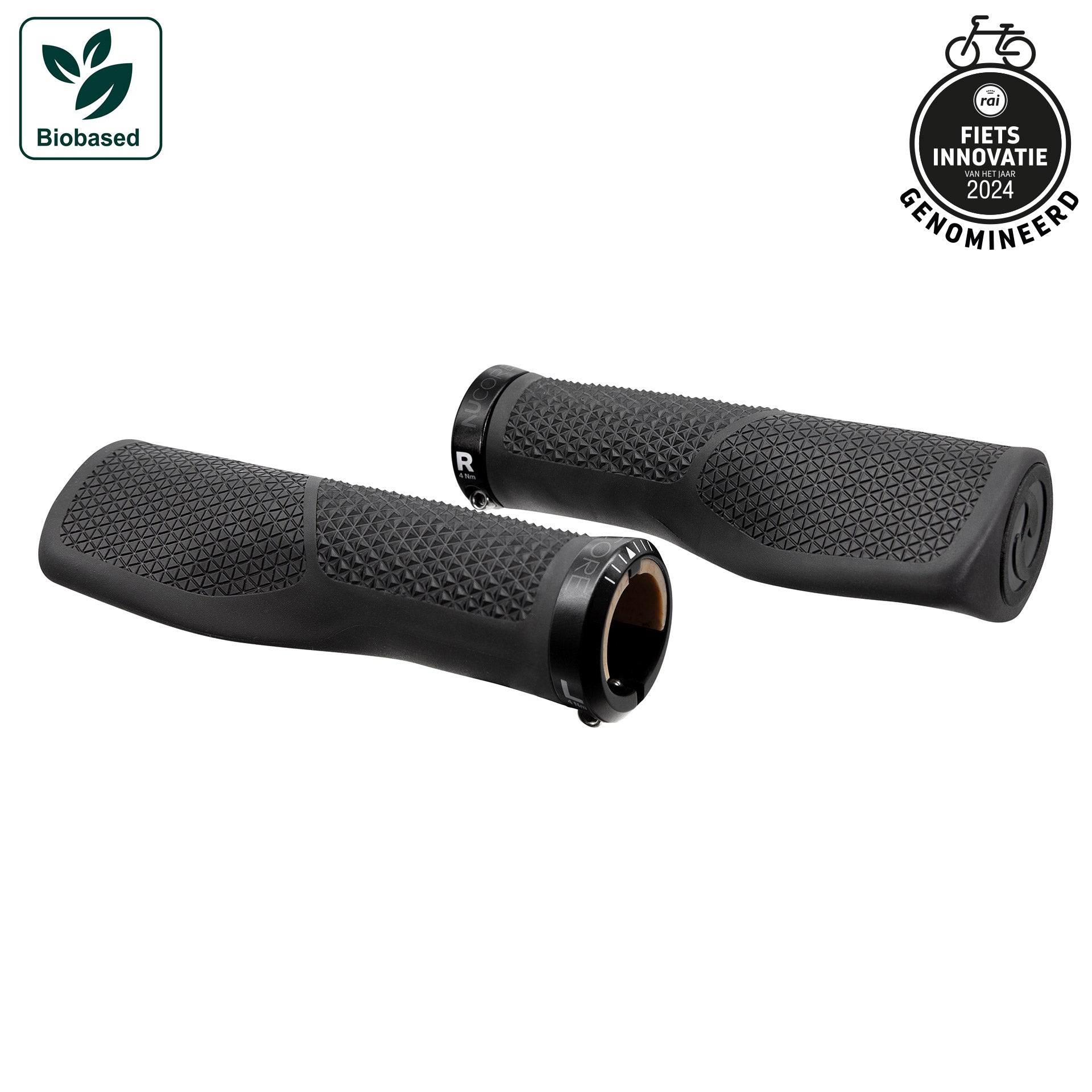 Herrmans handvatset nucore tour peak 130 130mm zwart