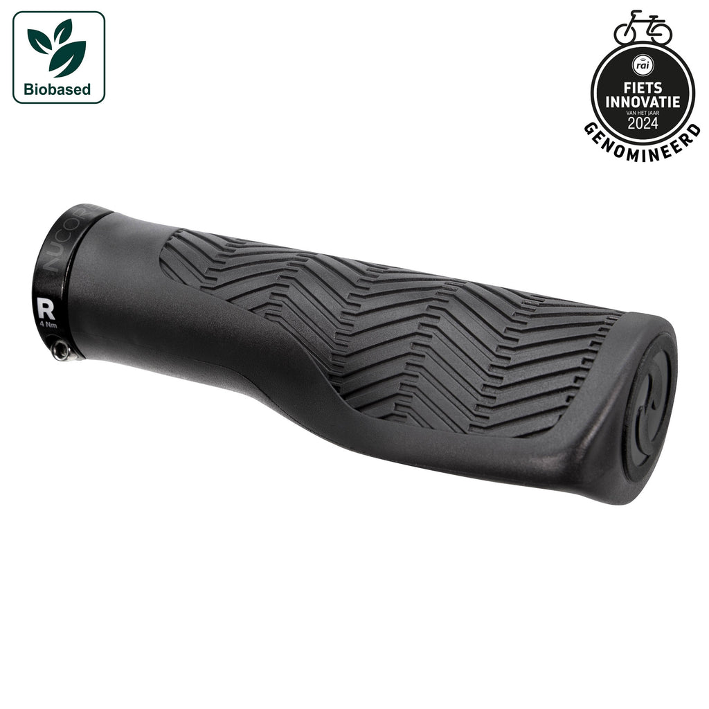 Herrmans handvatten nucore grip tour wave 130mm zwart