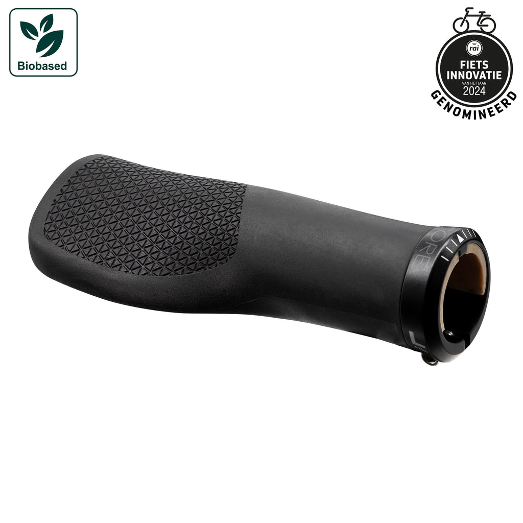 Herrmans handvatset nucore town peak 130 130mm zwart
