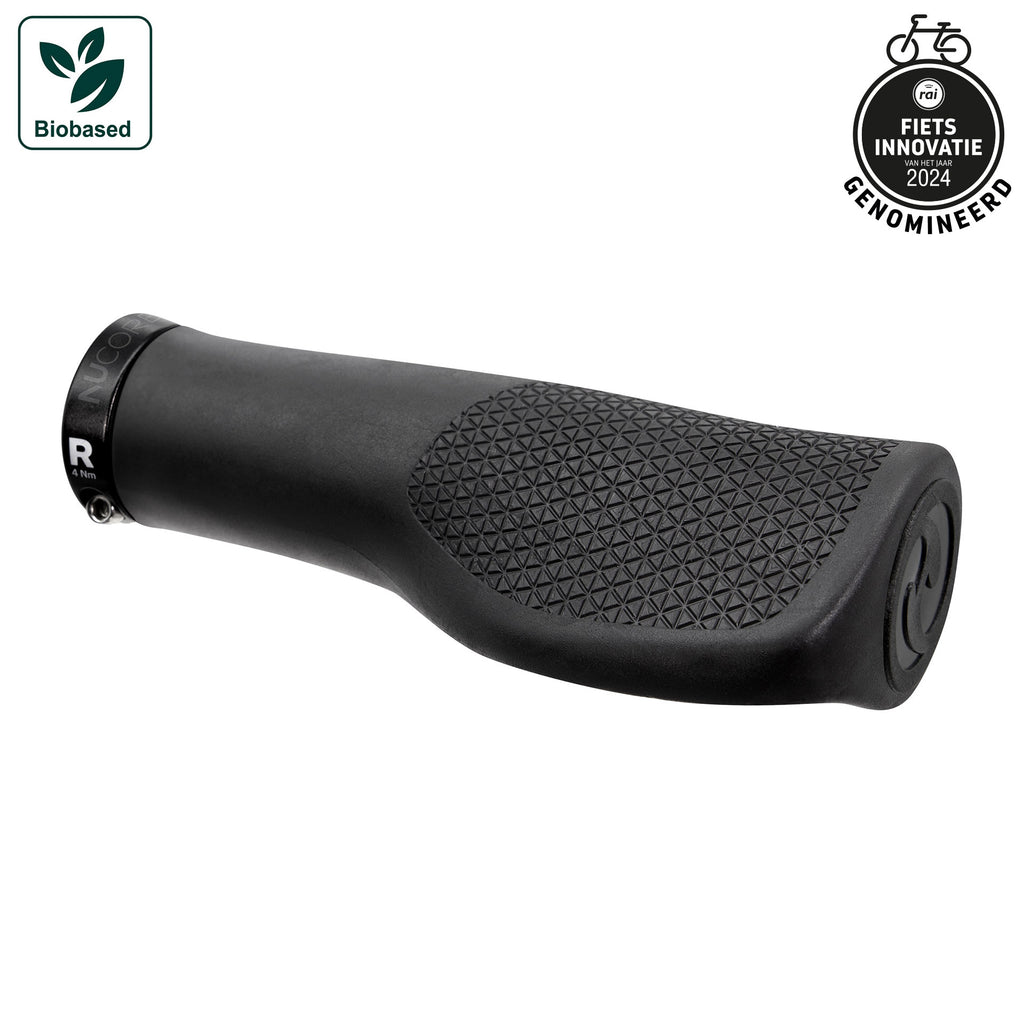 Herrmans handvatset nucore town peak 130 130mm zwart