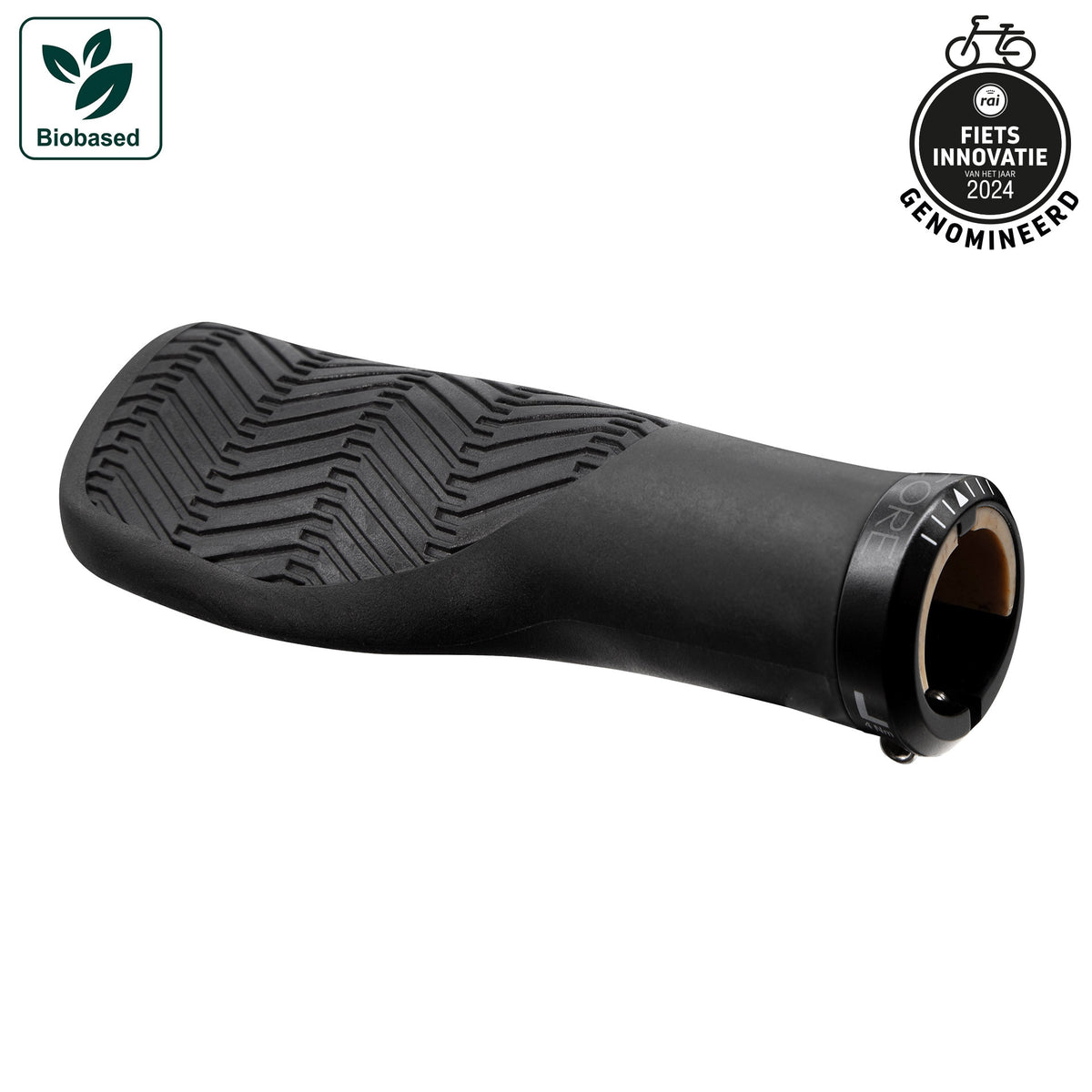 Herrmans handvat nucore town grip nucore town wave 130 130mm black