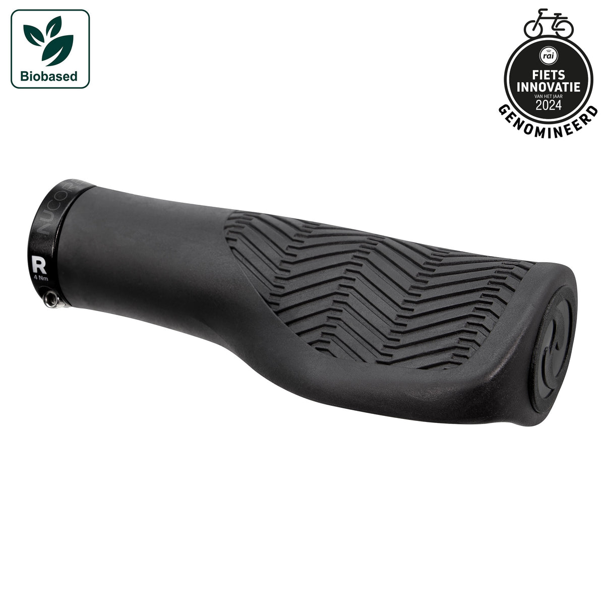 Herrmans handvat nucore town grip nucore town wave 130 130mm black
