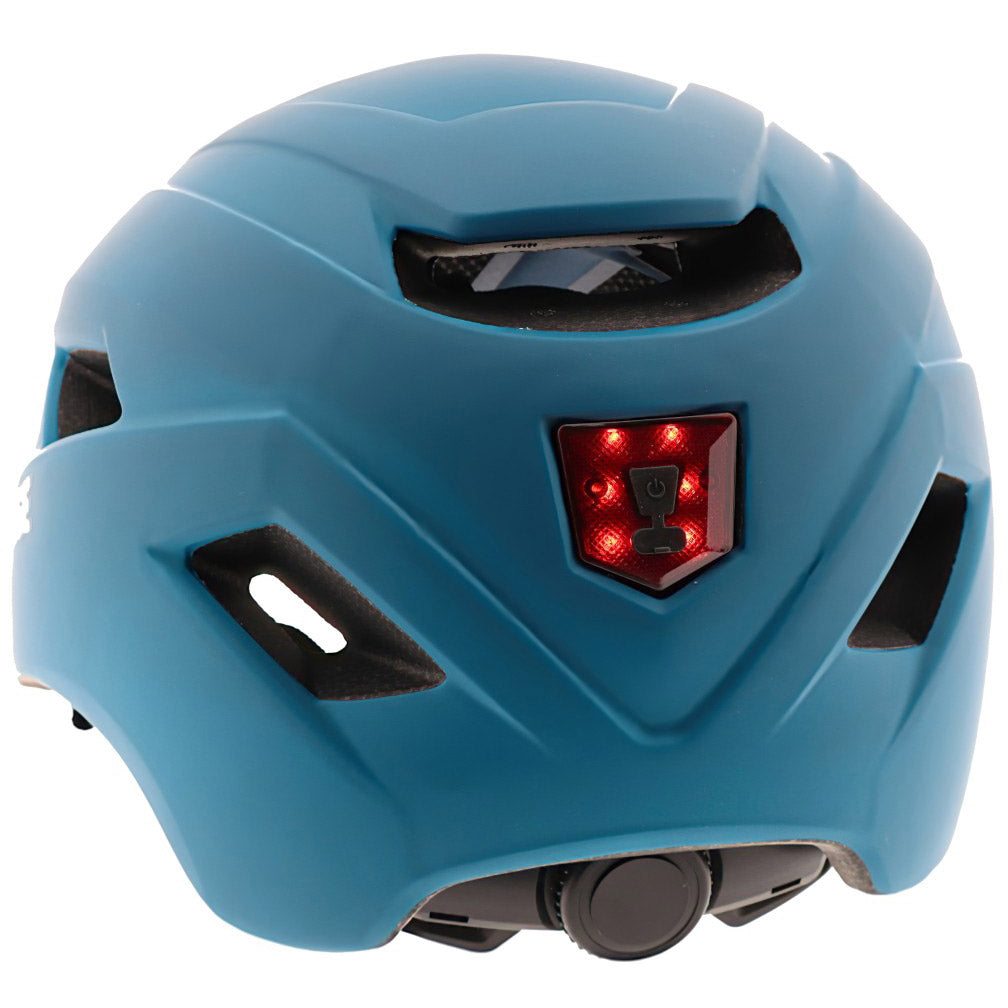 Buzaglo mirage urban helm e-bike led 58-61cm mat blauw