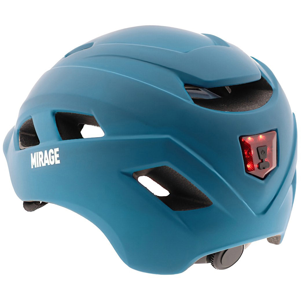 Buzaglo mirage urban helm e-bike led 58-61cm mat blauw