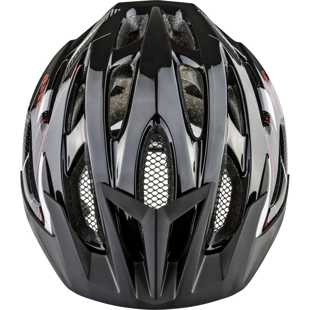 Alpina sports mtb helm mtb17 54-58 glans zwart wit rood