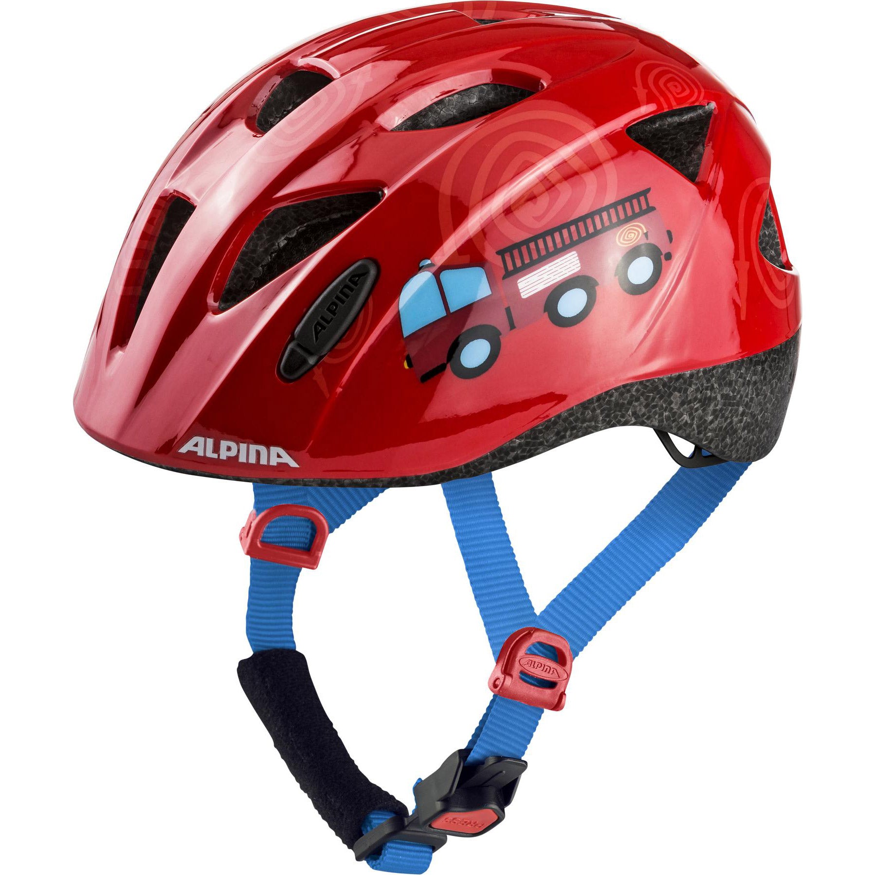 Alpina sports kinderhelm ximo firefighter 45-49 glans