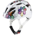 Alpina sports kinderhelm ximo flash white flower 47-51 glans