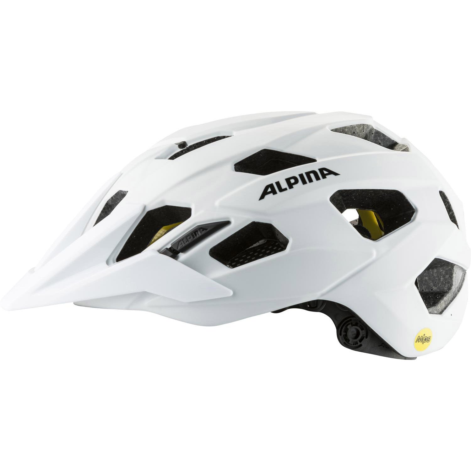 Alpina sports mtb helm plose mips 57-61 mat wit