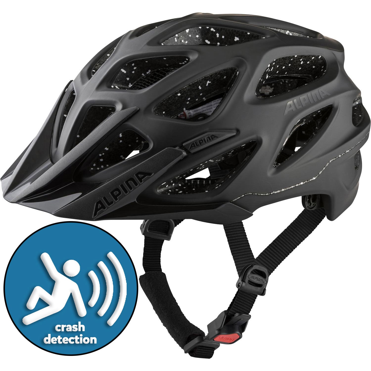 Alpina Sports MTB-Helm Mythos 3.0 Tocsen 59-64 matt schwarz