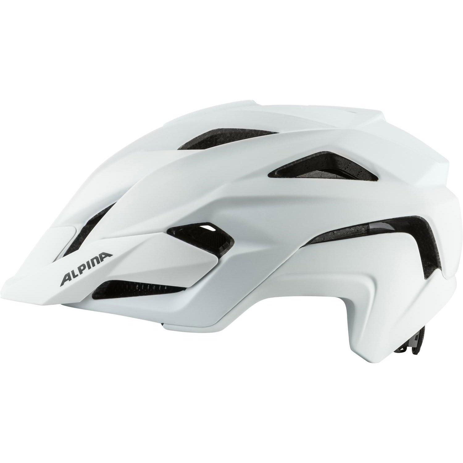 Olympic Sports Bekleidung Alpina Sport MTB-Helm Kamloop 51-55 Mattweiß
