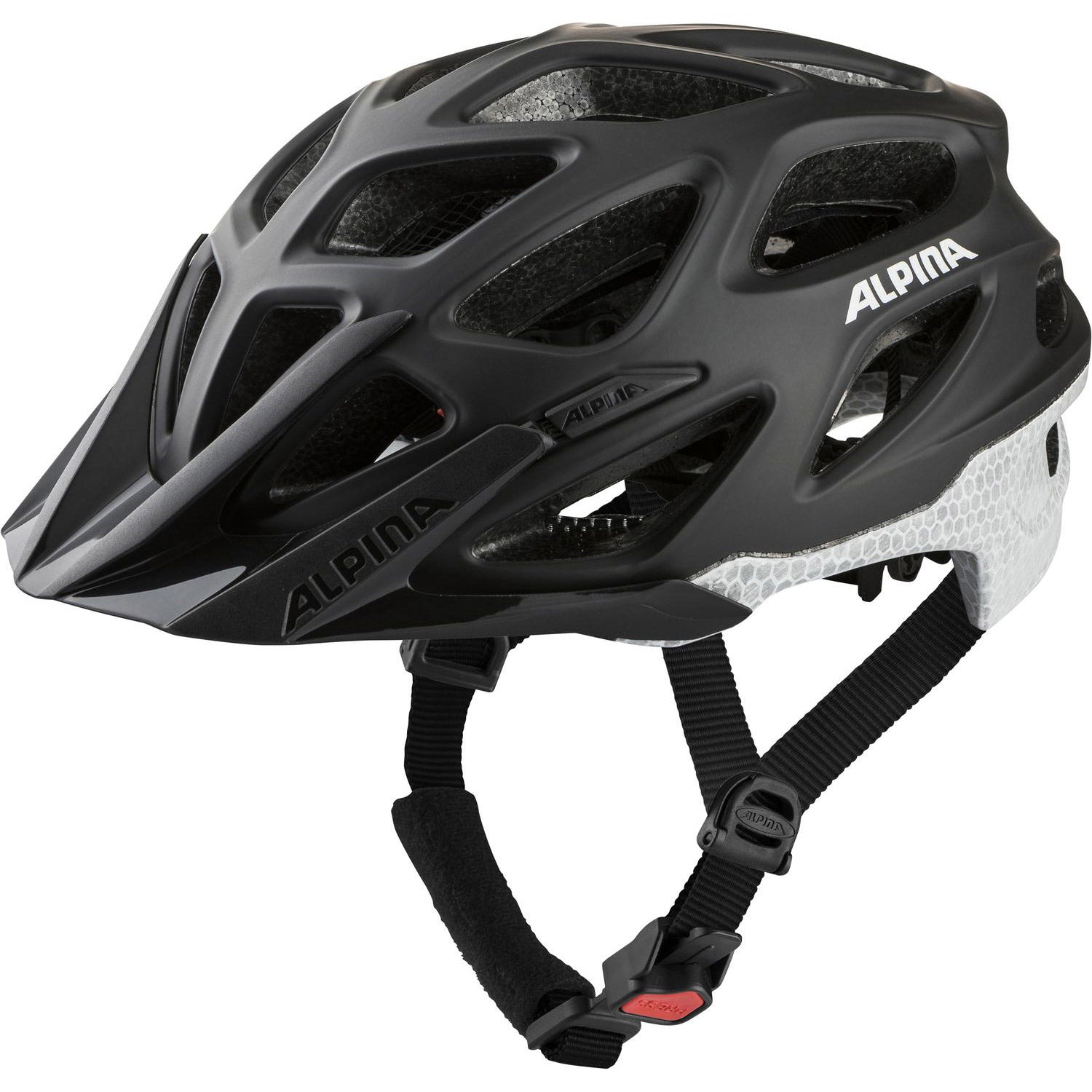 Alpina sports mtb helm mythos reflective 57-62 zwart