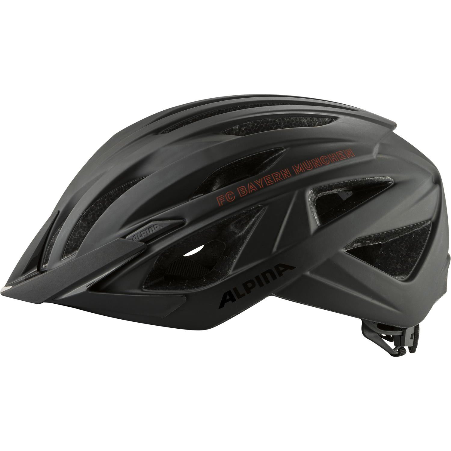 Olympic Sports Bekleidung Alpina Sporttour Helm Parana FCB 55-59 Mattschwarz