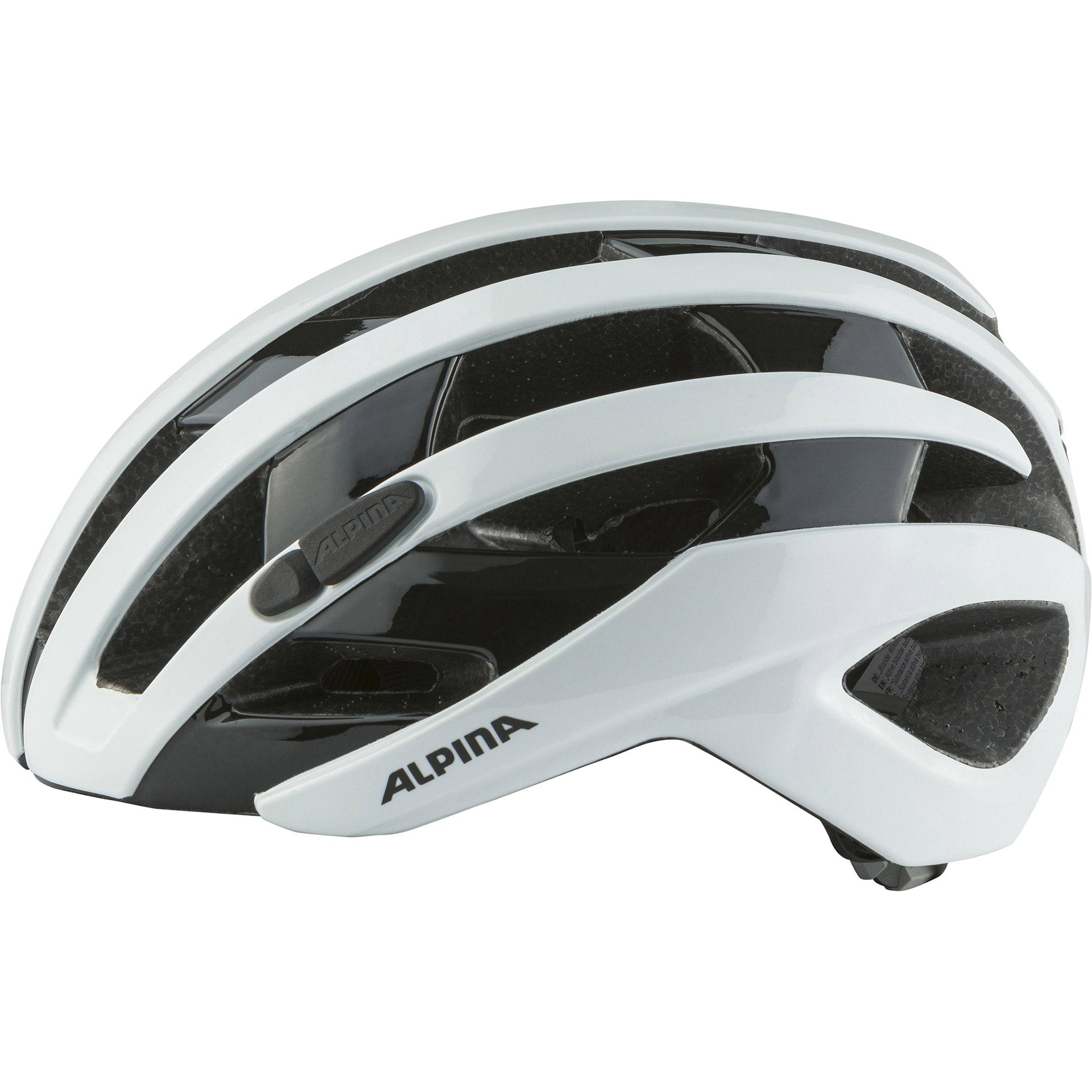 Alpina Sports Rennhelm Ravel 55-59, glänzend weiß