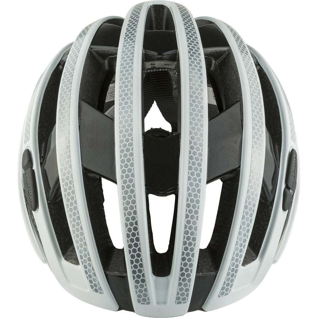 Alpina Sports Rennhelm Ravel Reflective 55-59 glänzend weiß