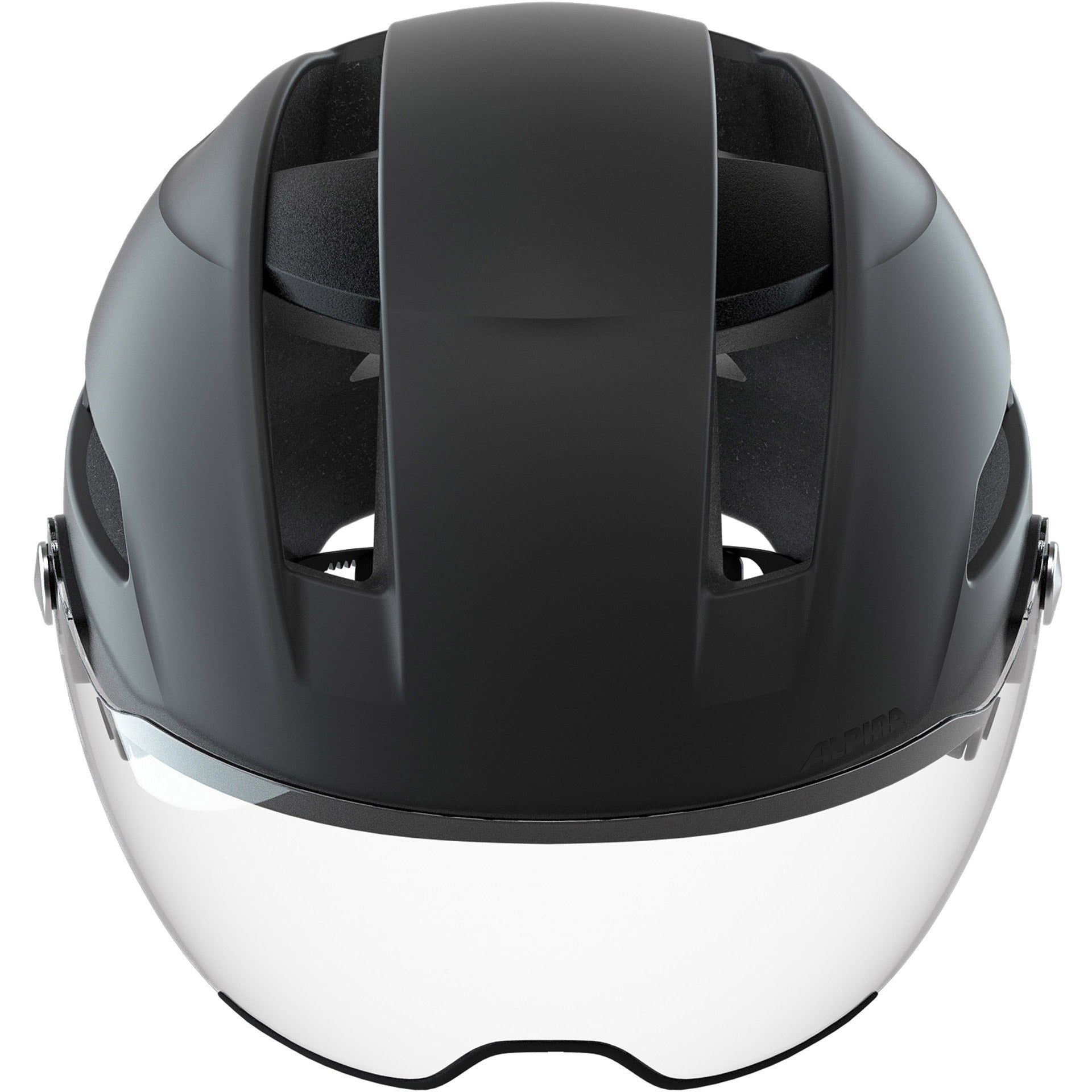 Alpina Soho Visor Fahrradhelm mattschwarz 55-59 cm
