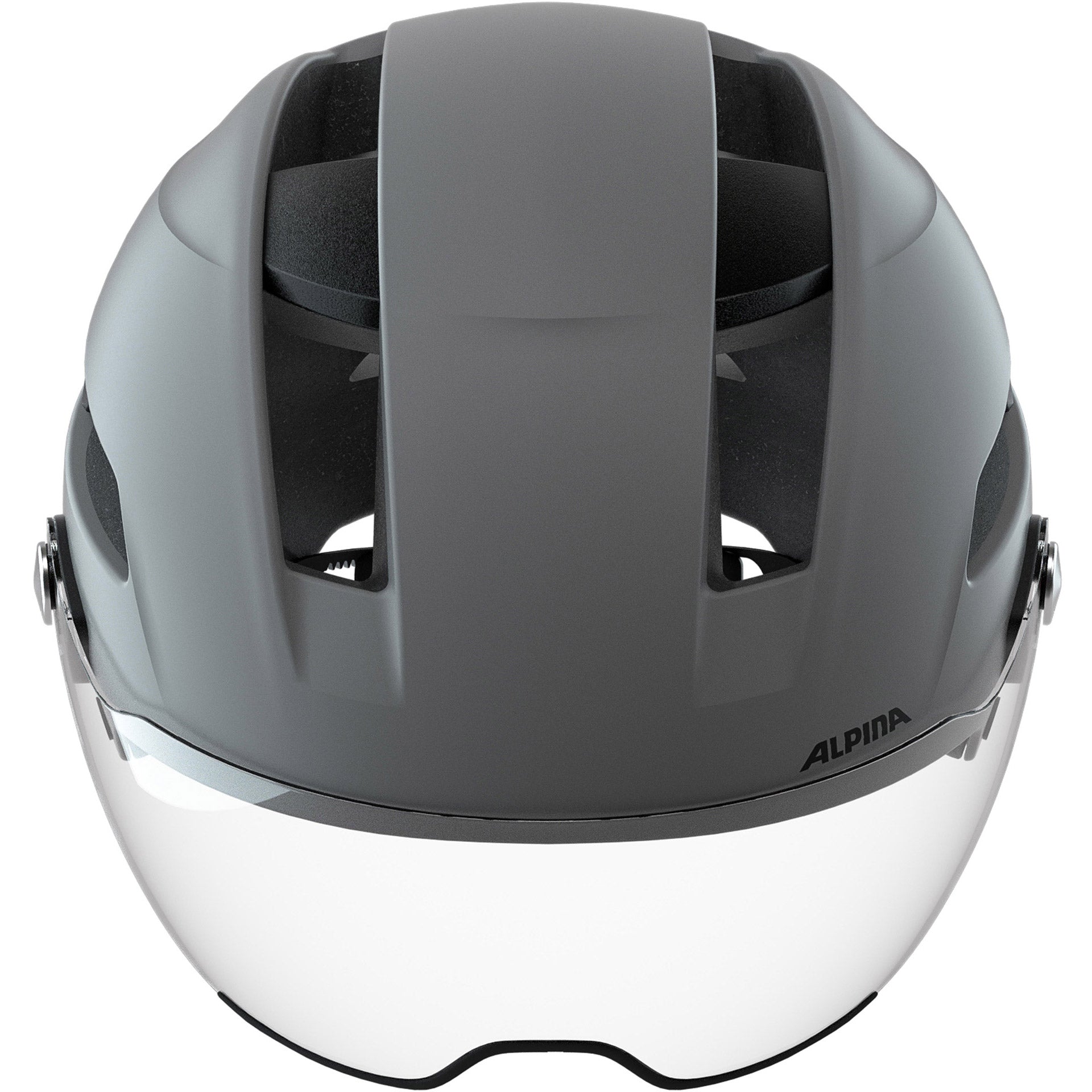 Alpina Sports Urbanhelm Soho Visier 51-56 mattgrau