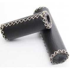 Monte grappa handvatset 90 120mm leer zwart
