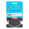Elvedes rem binnenkabel 2 000 mm 1×19 draads rvs ø1,5mm met v-nippel ø5,5 × 10