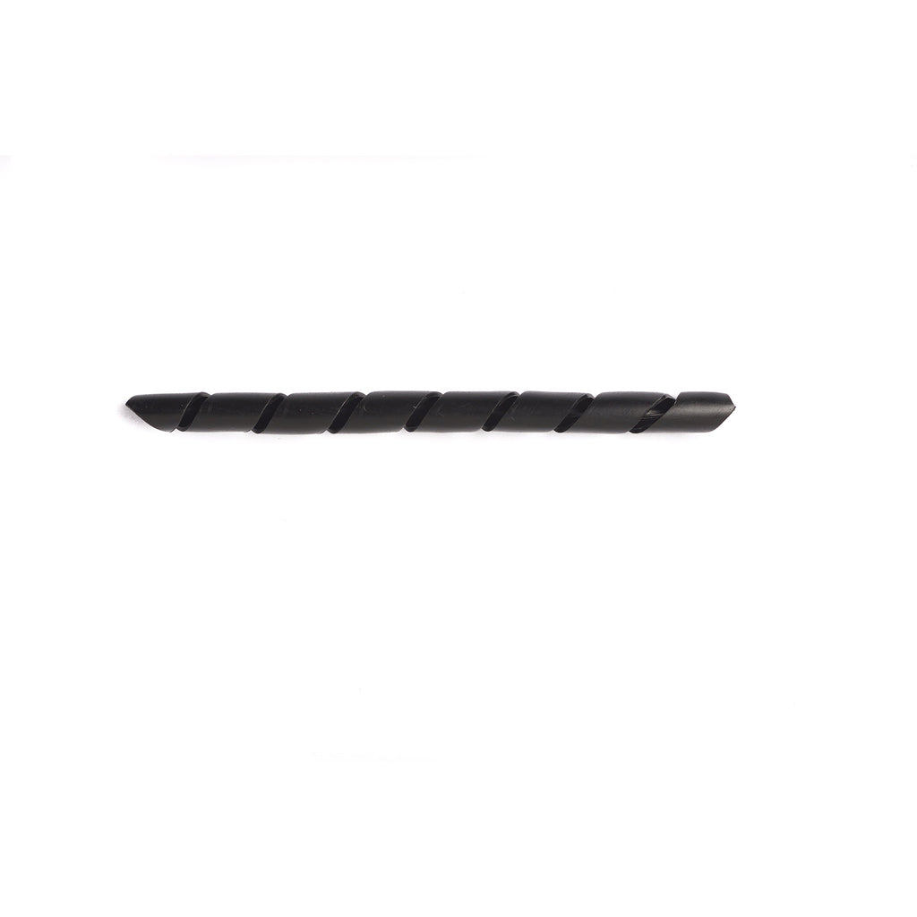 Elvedes spiraalslang (6mm) 10 meter zwart