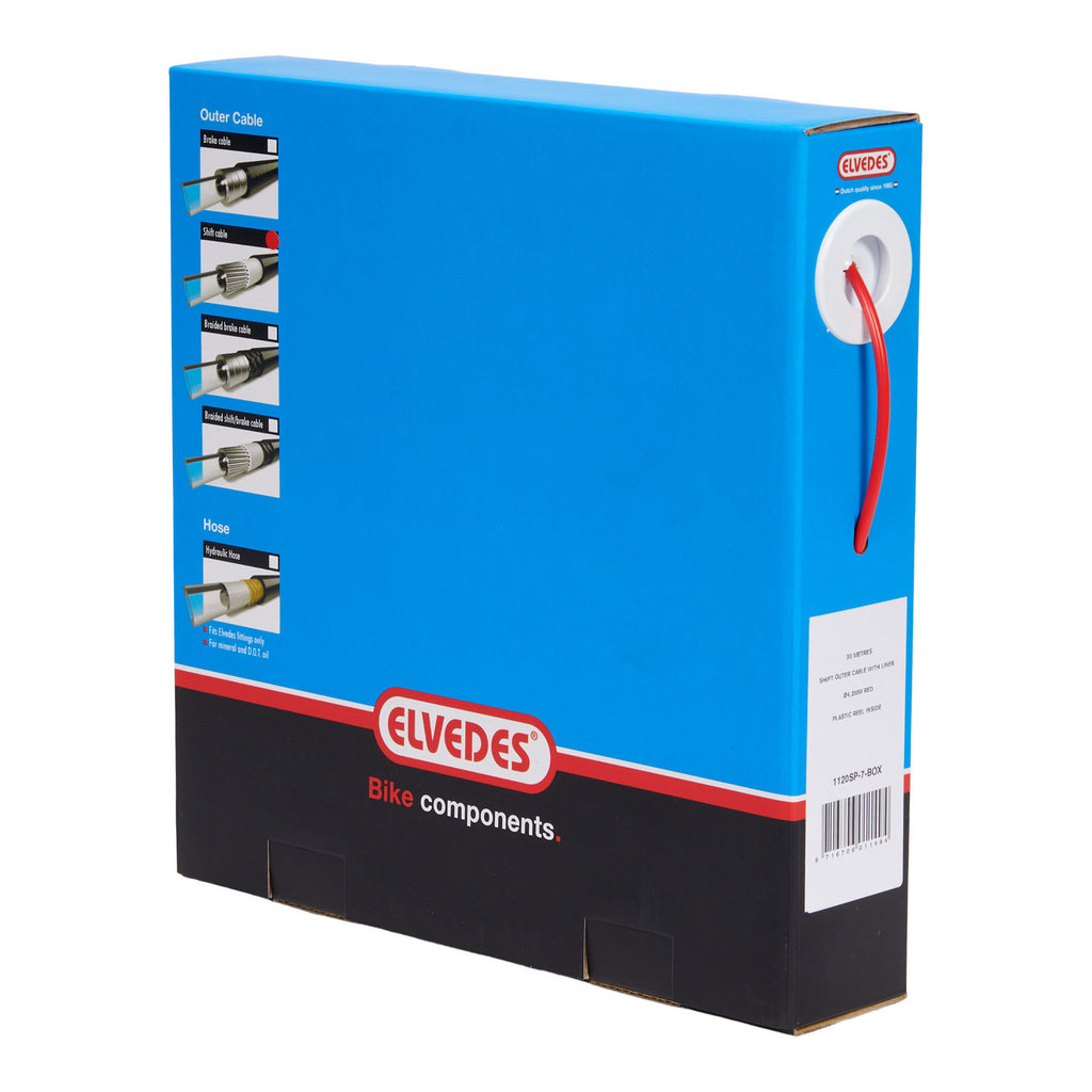Elvedes Außenschalter 4,2 mm rot (30 m) 1120SP-7-BOX