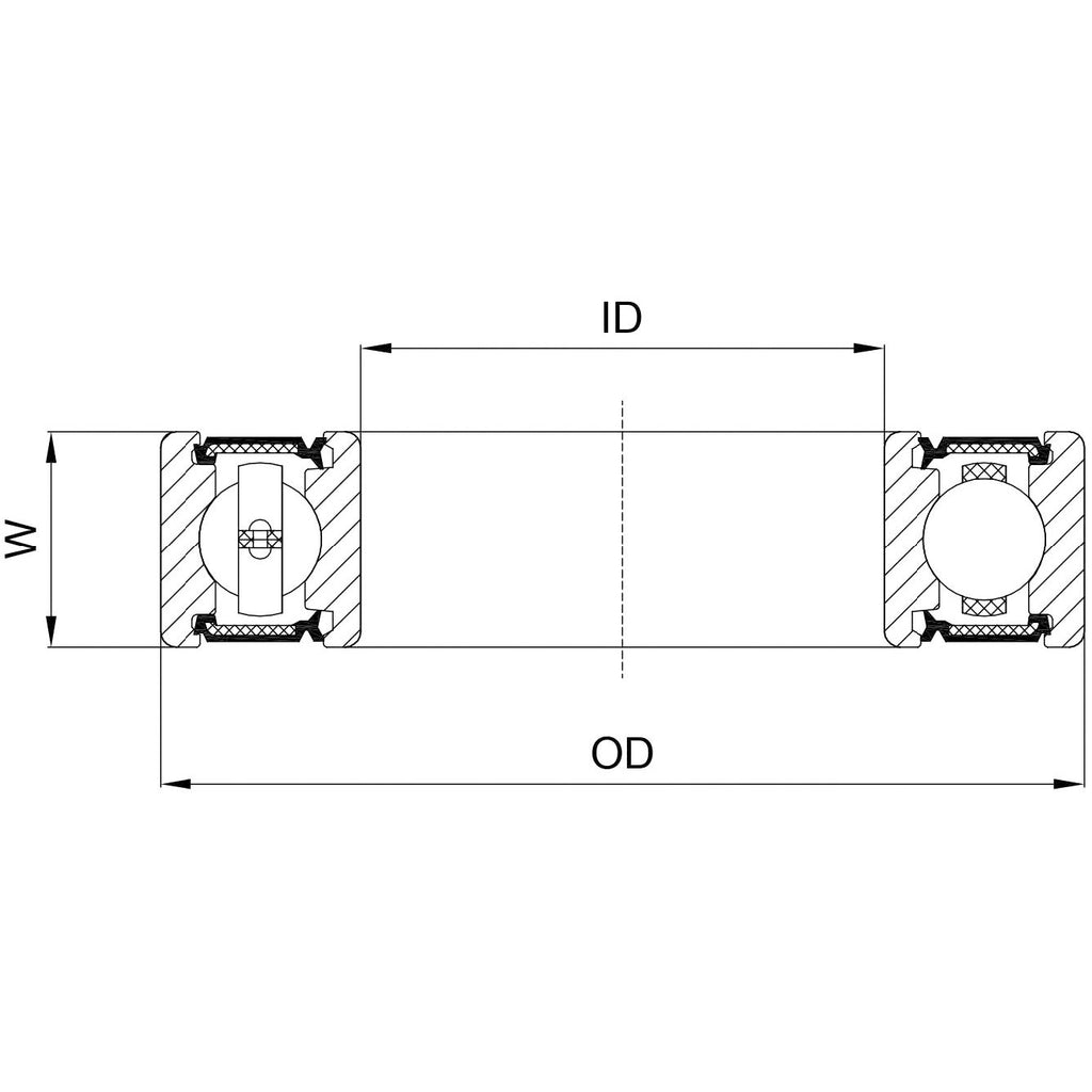Union kogellager ball bearing cb-085 15x28x7